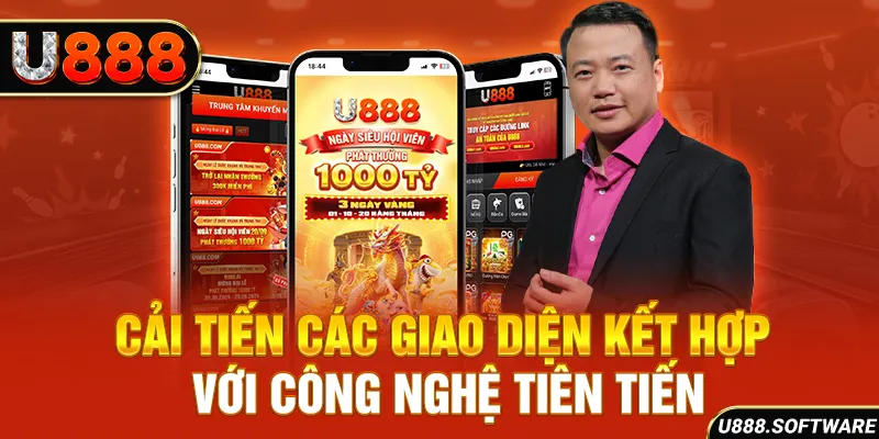 Cải tiến các giao diện kết hợp với công nghệ tiên tiến