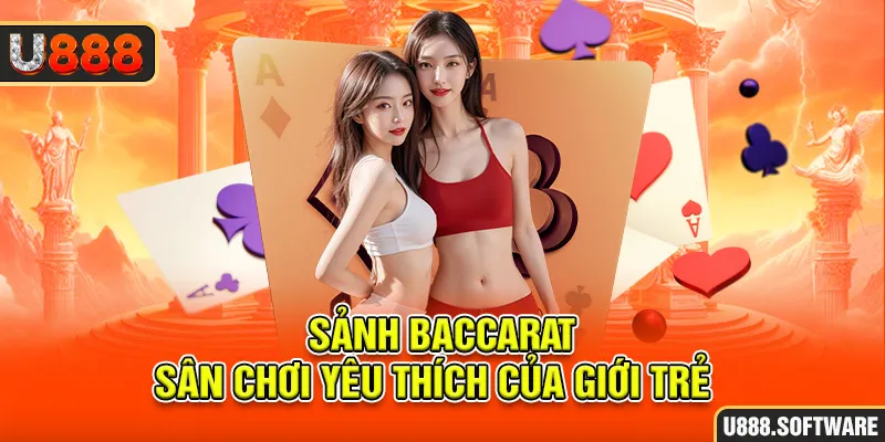 Sảnh Baccarat - Sân chơi yêu thích của giới trẻ  