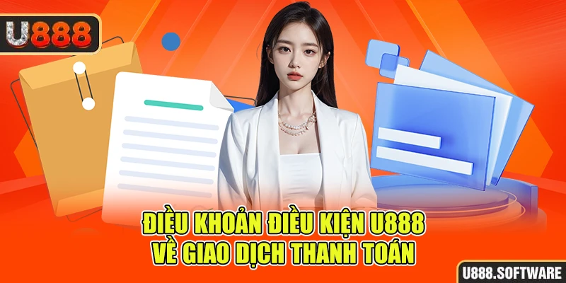 Điều khoản điều kiện U888 về giao dịch thanh toán